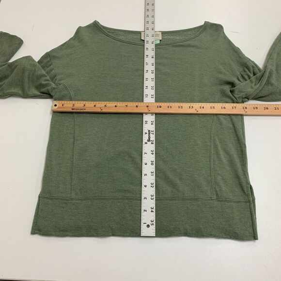 Saturday Sunday Sweater Womens XS Extra Small Ivy Knit Boat Neck Micro Fleece - Picture 6 of 11